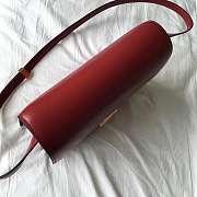 Celine Medium Classic Bag Red 189173 Size 24 x 18 x 7 cm - 6