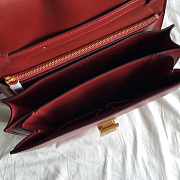 Celine Medium Classic Bag Red 189173 Size 24 x 18 x 7 cm - 5