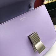Celine Medium Classic Bag Taro Purple 189173 Size 24 x 18 x 7 Cm - 3