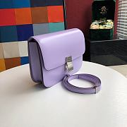 Celine Medium Classic Bag Taro Purple 189173 Size 24 x 18 x 7 Cm - 4