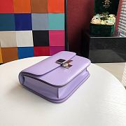 Celine Medium Classic Bag Taro Purple 189173 Size 24 x 18 x 7 Cm - 5