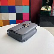 Celine Medium Classic Bag Gray 189173 Size 24 x 18 x 7 cm - 6