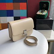 Celine Medium Classic Bag Beige 189173 Size 24 x 18 x 7 cm - 2