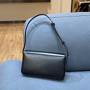 Celine Triomphe Shoulder Bag Black 194143 Size 20 x 10 x 4 cm - 5