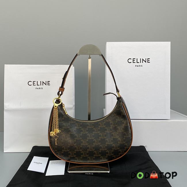 Celine Ava Bag Tan 193952 Size 23 × 14 × 7 cm - 1