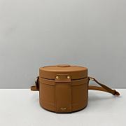 Celine Medium Tambour Bag Smooth Calfskin 195193 Size 17 X 12 X 17 Cm - 3