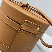 Celine Medium Tambour Bag Smooth Calfskin 195193 Size 17 X 12 X 17 Cm - 2