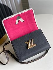 Louis Vuitton Twist MM Black M56976 Size 23 x 17 x 9.5 cm - 6