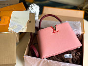 LV Capucines MM Pink M53964 Size 31 x 21 x 11 cm - 6