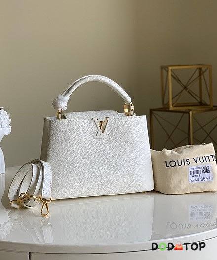 LV Capucines MM White M55832 Size 31 x 21 x 11 cm - 1