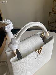 LV Capucines MM White M55832 Size 31 x 21 x 11 cm - 2