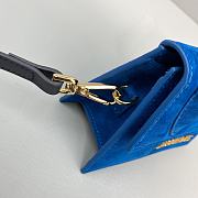 Jacquemus Chiquito Suede Blue 213BA01 Size 12 Cm - 4