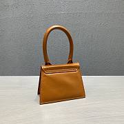 Jacquemus Chiquito Smooth Leather Brown 213BA01 Size 12 Cm - 2
