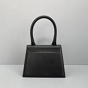 Jacquemus Le Grand Chiquito Smooth Leather Black 213BA03 Size 24 cm - 5