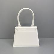 Jacquemus Le Grand Chiquito Smooth Leather White 213BA03 Size 24 cm - 6