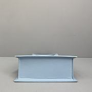 Jacquemus Le Grand Chiquito Smooth Leather Light Blue 213BA03 Size 24 cm - 3