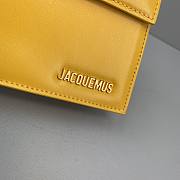 Jacquemus Le Grand Chiquito Smooth Leather Yellow 213BA03 Size 24 cm - 5