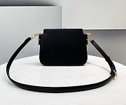 Fendi Touch Leather Bag Black 8BT349 26.5 x 10 x 19 cm - 6