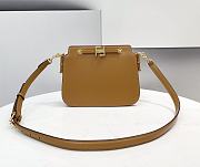 Fendi Touch Leather Bag Brown 8BT349 26.5 x 10 x 19 cm - 1