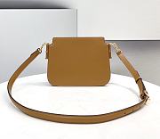 Fendi Touch Leather Bag Brown 8BT349 26.5 x 10 x 19 cm - 6