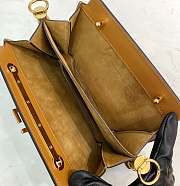 Fendi Touch Leather Bag Brown 8BT349 26.5 x 10 x 19 cm - 2