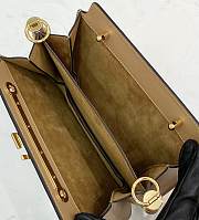 Fendi Touch Leather Bag Beige 8BT349 26.5 x 10 x 19 cm - 5