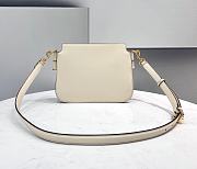 Fendi Touch Leather Bag White 8BT349 26.5 x 10 x 19 cm - 4