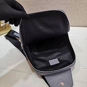 Louis Vuitton Avenue Sling Bag Grey Taiga Leather M30801 Size 20 x 31 x 10 - 4