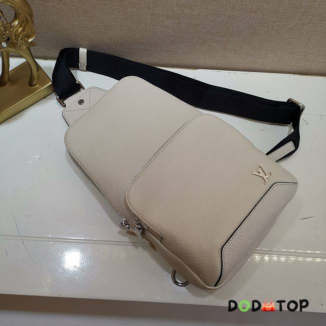 Louis Vuitton Avenue Sling Bag Taiga Leather M30801 Size 30 x 31 x 10 cm - 1