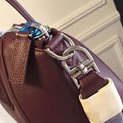 Givenchy Small Antigona Bag In Wine BB0511 Size 33 x 28 x 17 cm - 4