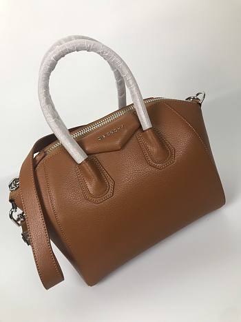 Givenchy Small Antigona Bag In Brown BB0511 Size 33 x 28 x 17 cm