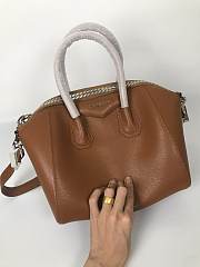 Givenchy Small Antigona Bag In Brown BB0511 Size 33 x 28 x 17 cm - 3