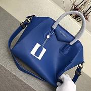 Givenchy Small Antigona Bag In Blue BB0511 Size 33 x 28 x 17 cm - 6