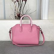 Givenchy Small Antigona Bag In Pink BB0511 Size 33 x 28 x 17 cm - 3