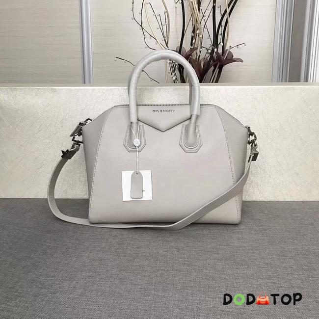 Givenchy Small Antigona Bag In Grey BB0511 Size 33 x 28 x 17 cm - 1