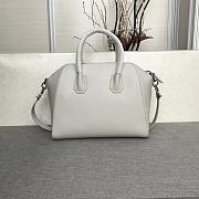 Givenchy Small Antigona Bag In Grey BB0511 Size 33 x 28 x 17 cm - 6