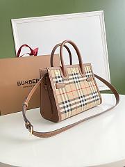 Burberry Mini Vintage Title Bag Beige 80252661 Size 26 cm - 3