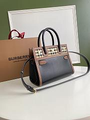 Burberry Mini Vintage Title Bag Black 80252661 Size 26 cm - 6