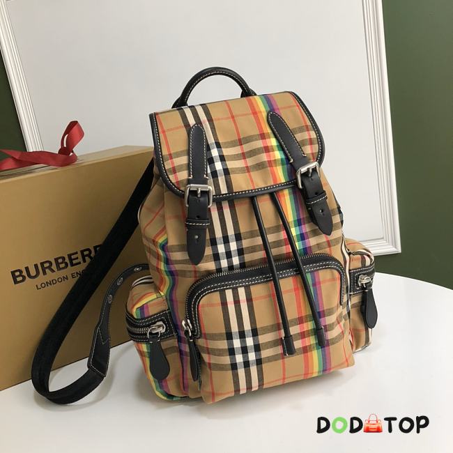 Burberry Backpack Vintage Check 03 Size 22 x 33 cm - 1