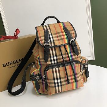 Burberry Backpack Vintage Check 03 Size 22 x 33 cm