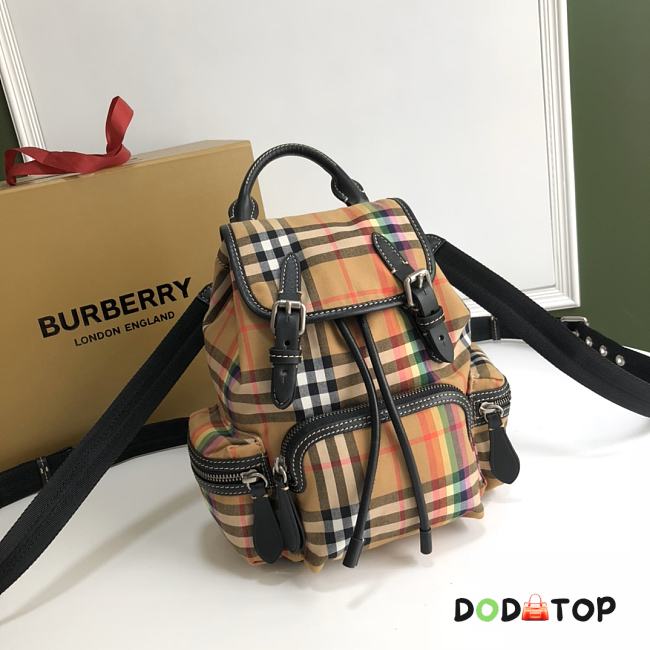 Burberry Backpack Vintage Check 04 Size 16 x 11 x 26 cm - 1