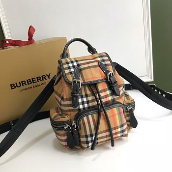 Burberry Backpack Vintage Check 04 Size 16 x 11 x 26 cm