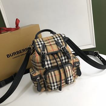 Burberry Backpack Vintage Check 05 Size 16 x 26 cm