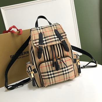 Burberry Backpack Vintage Check 06 Size 22 x 33 cm