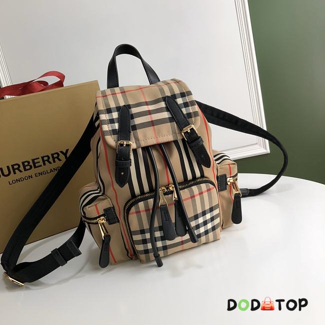 Burberry Backpack Vintage Check 07 Size 16 x 12 x 24 cm - 1