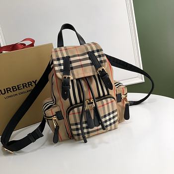 Burberry Backpack Vintage Check 07 Size 16 x 12 x 24 cm