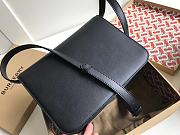 Burberry Medium Leather TB Bag Black Size 25.5 x 6.5 x 18.5 cm - 5
