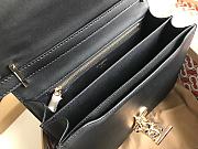 Burberry Medium Leather TB Bag Black Size 25.5 x 6.5 x 18.5 cm - 6