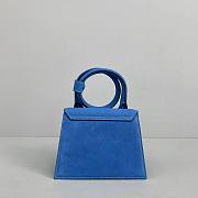 Jacquemus Chiquito Noeud Blue 213BA05 Size 18 Cm - 5