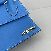 Jacquemus Chiquito Noeud Blue 213BA05 Size 18 Cm - 2
